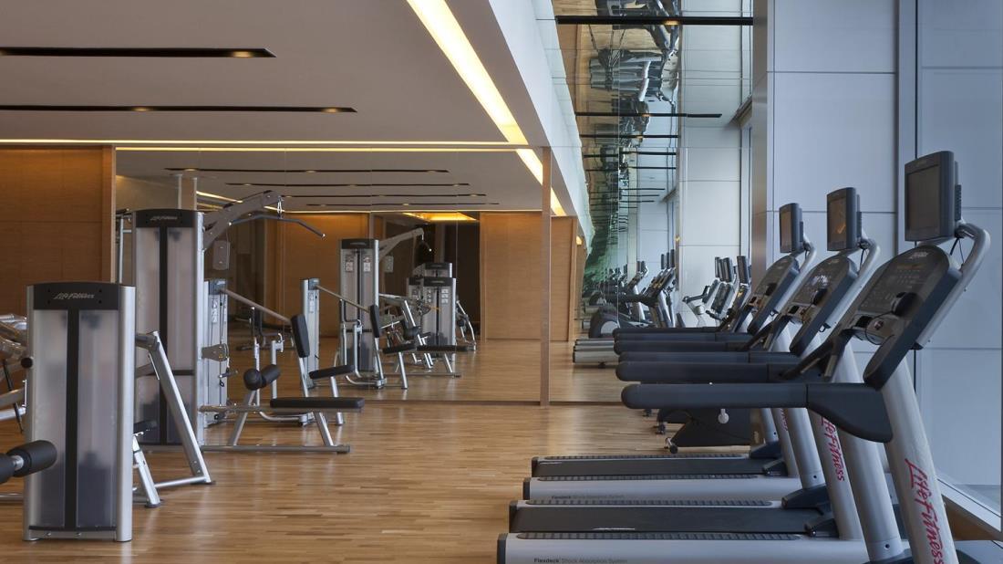 The Okura Prestige Bangkok Hotel Exterior photo The gym at the hotel